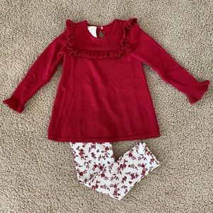 First Impressions Baby Girl Sweater Tunic & Leggings
